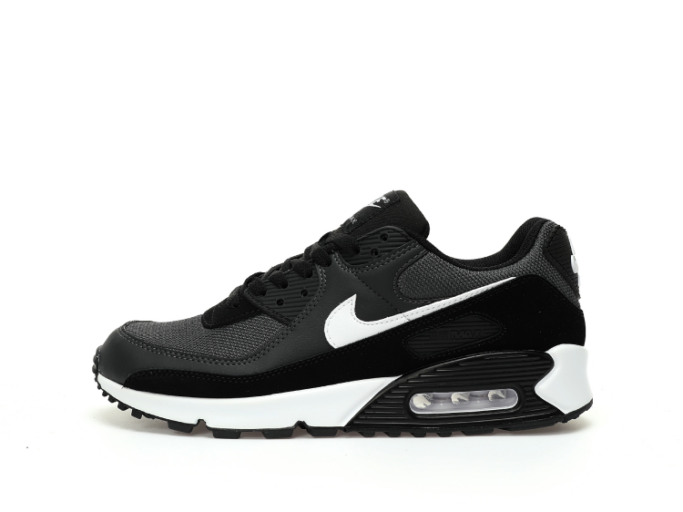 Nike Air Max 90"Black Smoke Grey"系列低幫複古百搭休閑運動氣墊慢跑鞋
